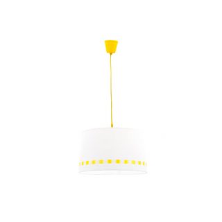 Colgante Lacito Amarillo 1xe27 Regx35d