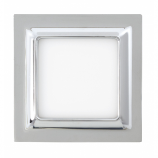 Downlight 9w 3000k Ventura Cromo 720lm 12x12