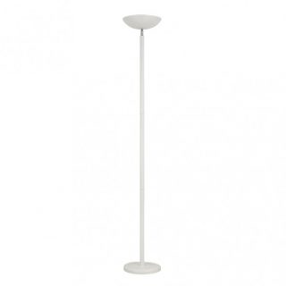 Pie De Salon Luyten 2xe27 Blanco Mate  180x27x27 Cm
