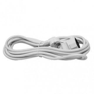 Alargador De Enchufe Electrico Cable 5m 3gx1,5mm Cobre 3500w Max