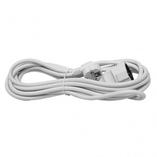 Alargador De Enchufe Electrico Cable 5m 3gx1,5mm Cobre 3500w Max