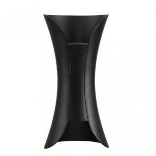 Aplique Barredor De Pared 10w 4000k Dickens Negro 950lm 20x10x9 Cm Ip65 Aluminio