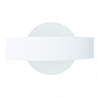 Aplique Barredor De Pared Circ.8w 4000k Arco Blanco 630 Lm Ip20 13x24x5 Cm