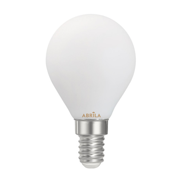 Bombilla Esferica Filam.opal 4w 6000k Abrila E14 360lm 7,8x4,5x4,5cm