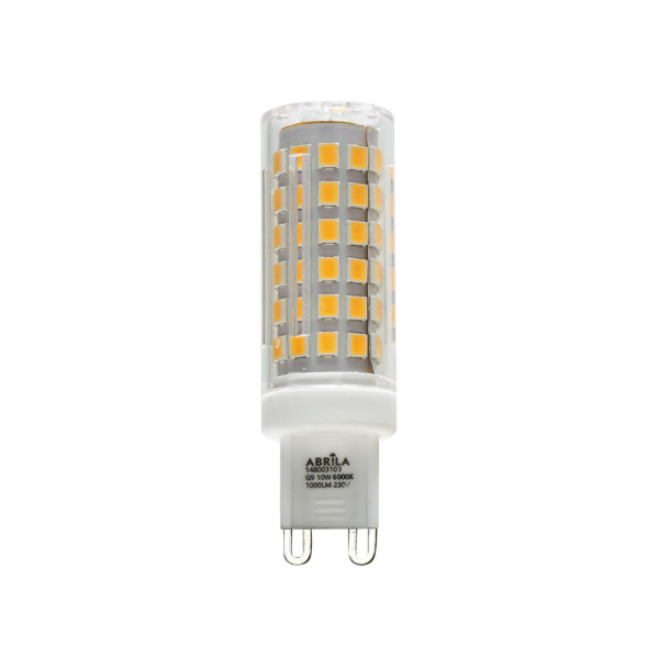 Bombilla G9 10w 6000k Abrila 1000lm6,4x1,8x1,8 Cm