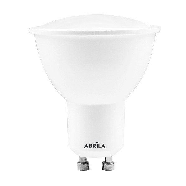 Bombilla Gu10 Dicroica 7w 3000k Abrila 630lm 5,5x5x5 Cm