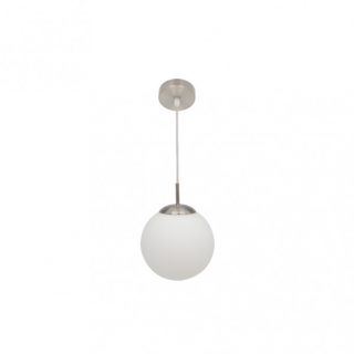 Colgante Astro 1xe27 Blanco/niquel Regx20x20 Cm