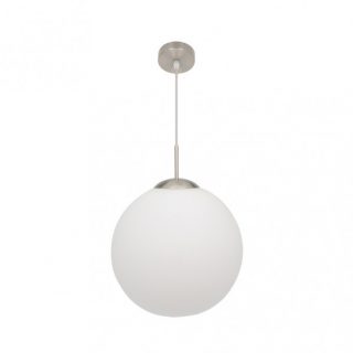 Colgante Astro 1xe27 Blanco/niquel Regx35x35 Cm