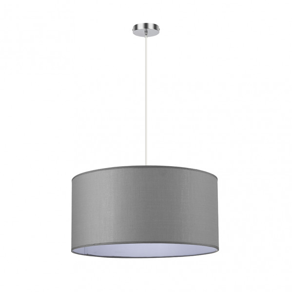 Colgante Chanza 3xe27 Cromo/gris Regx50x50 Cm