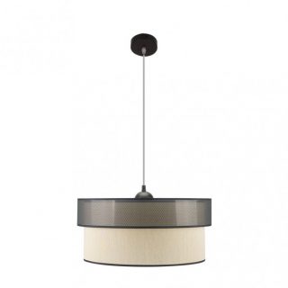 Colgante Felix Negro/dorado 1xe27 Regx50x50 Cm