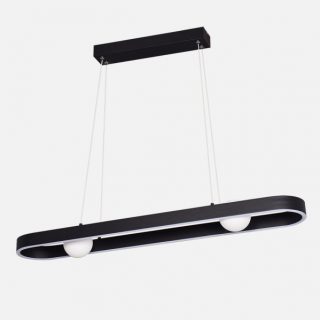 Colgante Fermoselle 24w+6w 4000k Negro Regx87,5x15 Cm 2550lm