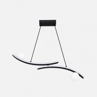 Colgante Fermoselle 24w+6w 4000k Negro Regx82x9 Cm 2550lm