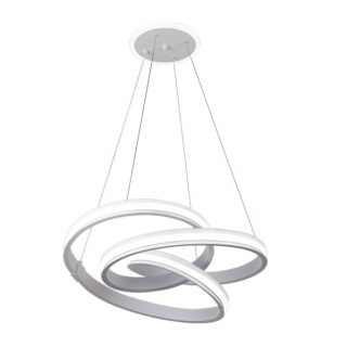 Colgante Free Blanco 161w 3000-4000-6000k 13416lm C/luz Ambiente Remoto Y Reg.intensidad Regx55x55cm
