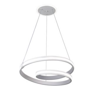 Colgante Luster Blan 129w 3000-4000-6000k 10920lm C/luz Ambiente Remoto Y Reg.intensidad Regx54x54cm