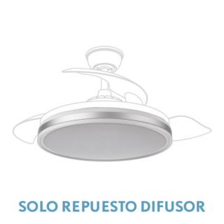 Difusor Ventilador Bayomo Grande 108d Niquel