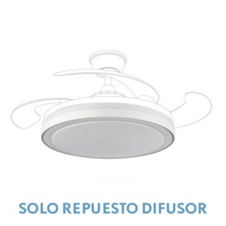 Difusor Ventilador Grande Esparta 110D Blanco