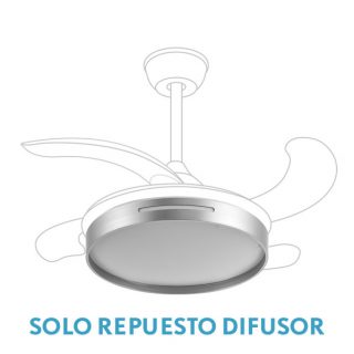 Difusor Ventilador Mbatis Niquel