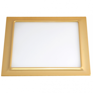 Downlight 16w 4000k Ventura Oro 1280lm 18x18