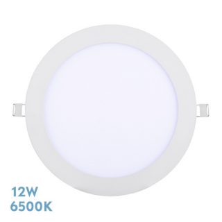 Downlight Tanzanita 12w 6500k Blanco 1080lm 1,3x16,5x16,5 Cm Corte 15d