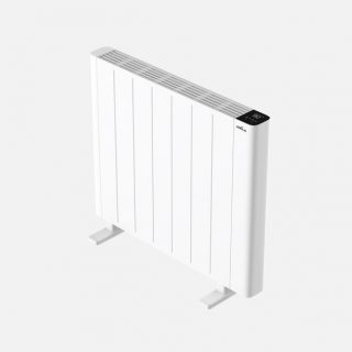 Emisor Termico De Aluminio Point Blanco 1500w 3modos Prog.7dias Tactil Protecc.antivuelco 58x67x8cm