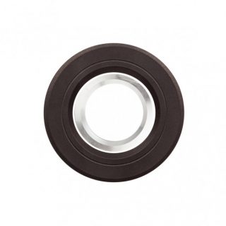 Empotrable Orient.cenote 1xgu10 Redondo Marron/cromo 2x9,2x9,2 Cm 8 De Corte.c/portalampara