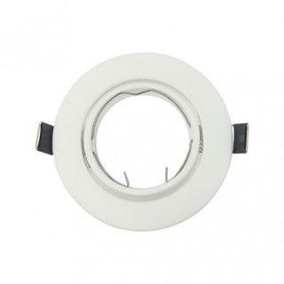 Empotrable  Orient. Magura 1xgu10  Red. Blanco Mate 2,5x9x9 Cm Corte 6 Portalamparas Incluido