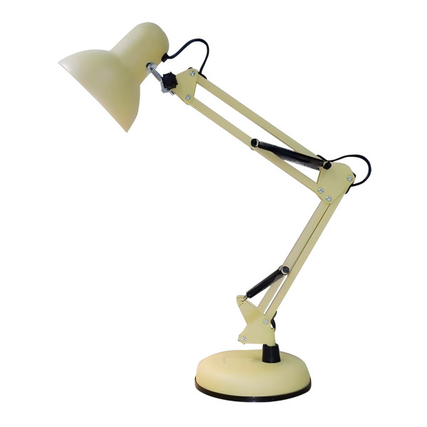 Flexo Articulado Viar 1xe27 Amarillo 55x12,5x14cm