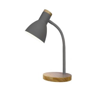 Flexo Epiro 1xe27 Gris/haya 40x15x15cm