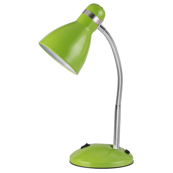 Flexo Lazulita 1xe27 Verde/cromo 38x23x14,5 Cm