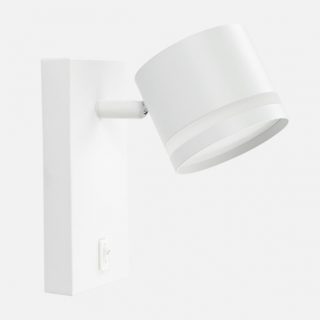 Aplique Ortiga 1 X Gx53 Blanco 9w 800lm Orientable Bombilla Incluida 16x8,3x15,5cm