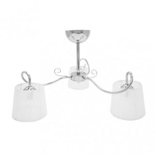 Lampara Cuzco 3xe14 Cromo 37x60x60 Cm