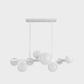 Lampara Lozolla 8xg9 Blanca Regx75x22,5 cm