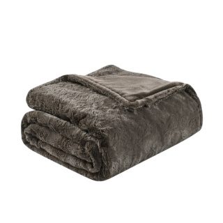 Manta Elect. Hervas Marron 160w 180x130cm 9niveles Autoapagado, Protec.seg.,lavable