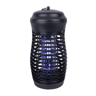 Mata Insectos Elect.criollo 15w Negro Luz Ultravioleta Rejilla Alta Tension Ipx4 31,2x14,7x14,7 Cm