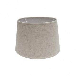 Pantalla Agueda E27 Beis 35dx25dx20h Conica Abierta