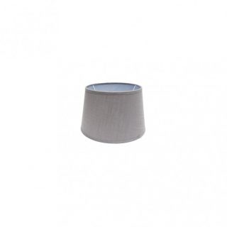 Pantalla Agueda E27 Gris 15dx12dx13h Conica Abierta