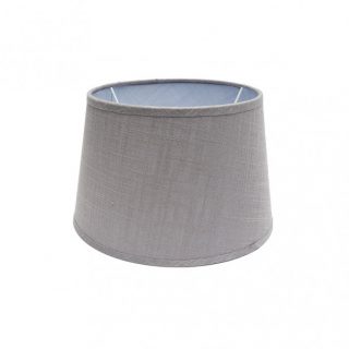 Pantalla Agueda E27 Gris 30dx22dx17h Conica Abierta