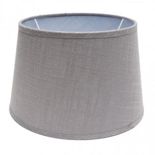 Pantalla Agueda E27 Gris 45dx35dx30h Conica Abierta