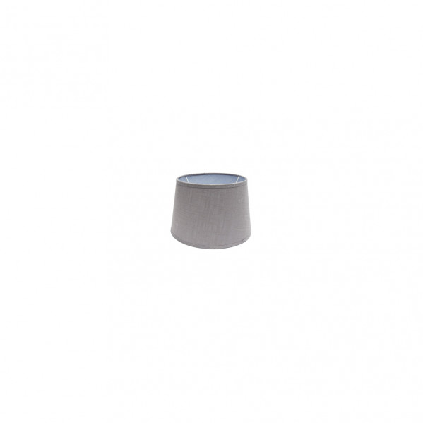 Pantalla Agueda Pinza Gris 10dx8dx8h Conica Abierta