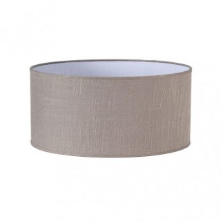 Pantalla Cilindrica Happy M10 Lino Gris 50dx50dx25h