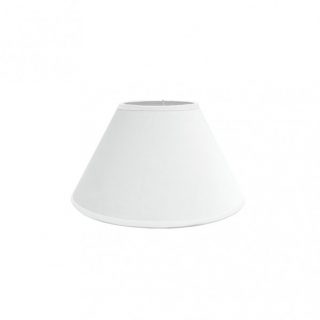 Pantalla Clara E27 Blanca 30dx15dx20h Conica Cerrada