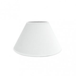Pantalla Clara E27 Blanca 35dx18dx23h Conica Cerrada