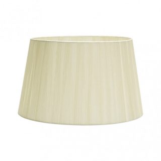 Pantalla Laura E27 Beis 45dx35dx30h Conica Abierta