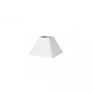 Pantalla Piramide Mezzo E27 Blanco 20dx10dx15h Tejido Popelin