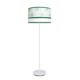 Pie Salon Caledonia 1xe27 Blanco/verde 168x40x40cm