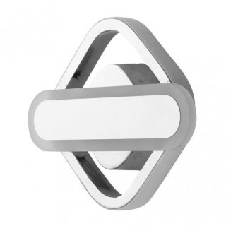 Plafon 28w 3000-4000-6000k Elma Cromo 5x21x16,5 Cm 2660 Lm C/memoria De Color De Luz