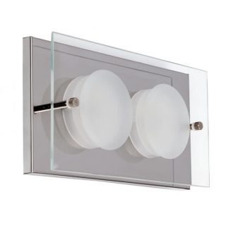 Plafon 2x6w 4000k Antioquia Cromo 800lm (22x11,5x5,5)