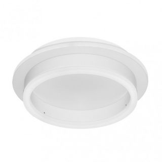 Plafon 30w 3000-4000-6000k Elma Blanco 7x24x24 Cm 2850 Lm C/memoria De Color De Luz