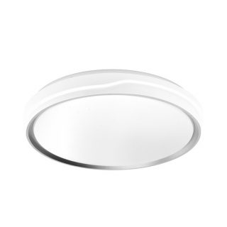 Plafon Anuar 60w 3000-4200-6500k Blanco/plata  7,5x50x50cm 5400lm C/remoto Y Memoria