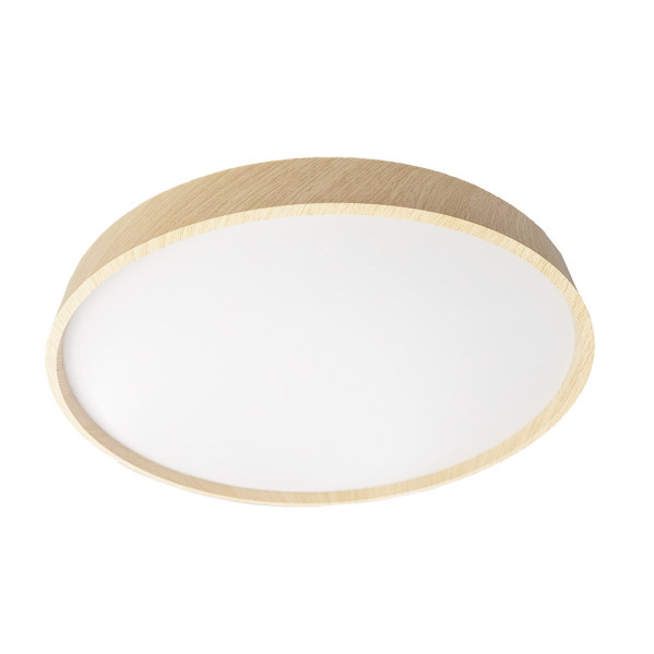 Plafon Kiara 60w 3000-4200-6500k Blanco/haya 6x50x50cm 5400lm C/remoto